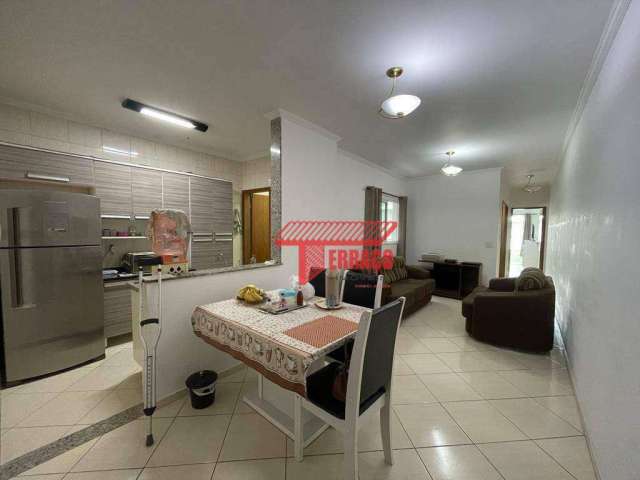 Apartamento com 2 dormitórios à venda por R$ 400.000,00 - Vila Alzira - Santo André/SP