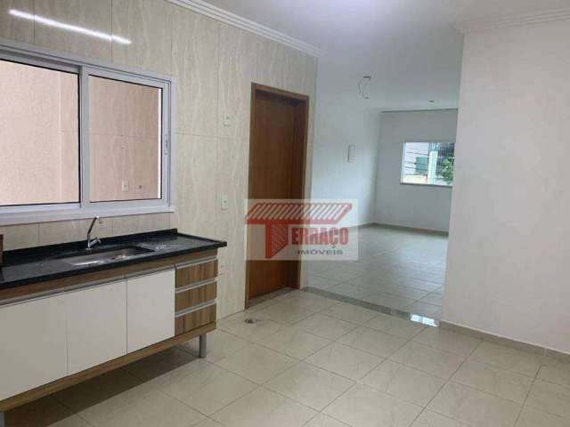 Apartamento com 3 dormitórios para alugar, 70 m²  - Vila Marina - Santo André/SP