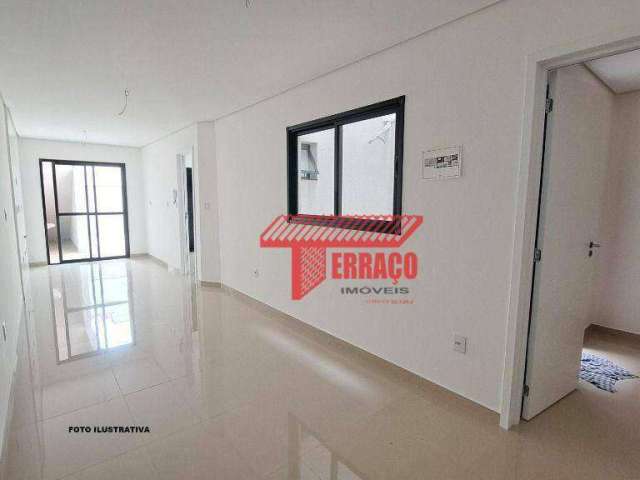 Apartamento com 2 dormitórios à venda, 47 m² por R$ 484.000,00 - Vila América - Santo André/SP