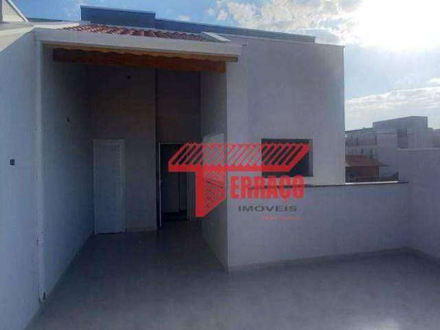 Cobertura com 2 dormitórios à venda, 44 m² - Vila Scarpelli - Santo André/SP