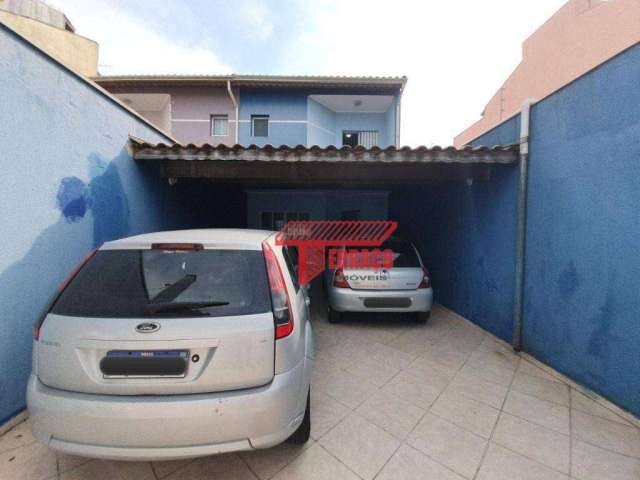 Sobrado com 3 dormitórios à venda, 135 m² por R$ 580.000,00 - Jardim Milena - Santo André/SP