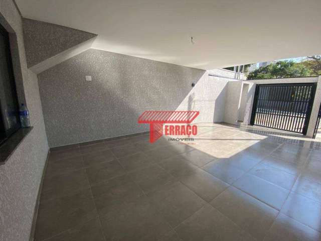 Sobrado com 3 dormitórios à venda, 168 m² por R$ 870.000,00 - Vila Alzira - Santo André/SP