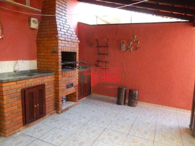 Casa Assobradada com 3 dormitórios à venda, 136 m² - Vila Linda - Santo André/SP