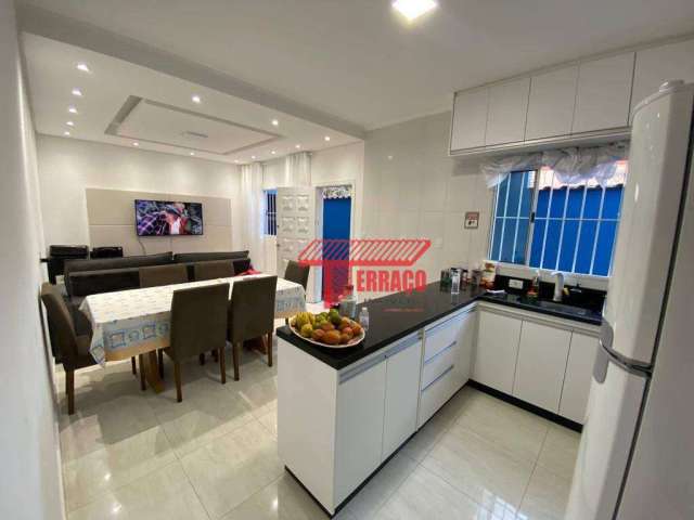 Casa com 2 dormitórios à venda, 98 m² por R$ 640.000,00 - Vila Pires - Santo André/SP