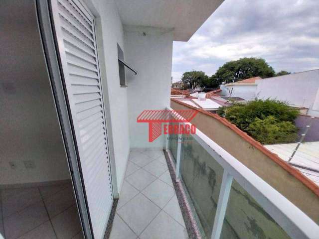 Casa com 2 dormitórios para alugar, 90 m² por R$ 2.347,00/mês - Vila Floresta - Santo André/SP