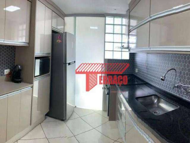 Apartamento com 2 dormitórios à venda, 55 m² por R$ 239.000,00 - Jardim Alvorada - Santo André/SP