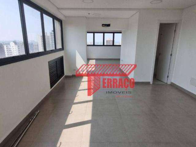 Sala, 34 m² - venda por R$ 320.000,00 ou aluguel por R$ 2.373,00/mês - Vila Assunção - Santo André/SP