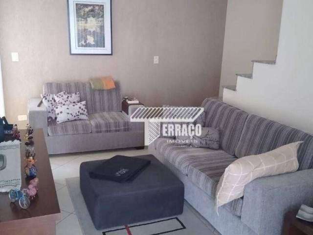 Sobrado com 3 dormitórios à venda, 110 m² por R$ 620.000,00 - Vila Alpina - Santo André/SP