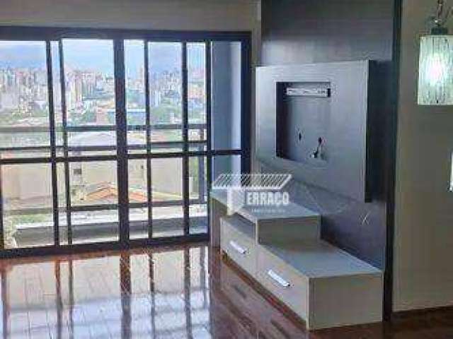 Apartamento com 3 dormitórios para alugar, 97 m² por R$ 3.820,00/mês - Vila Curuçá - Santo André/SP