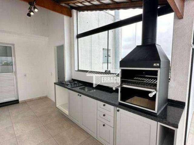 Cobertura com 2 dormitórios, 90 m²  - Vila Helena - Santo André/SP