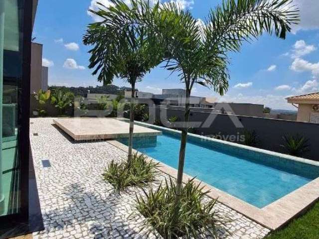 Casa de luxo em Alphaville, Ribeirão Preto: 3 suítes, piscina e espaço gourmet!