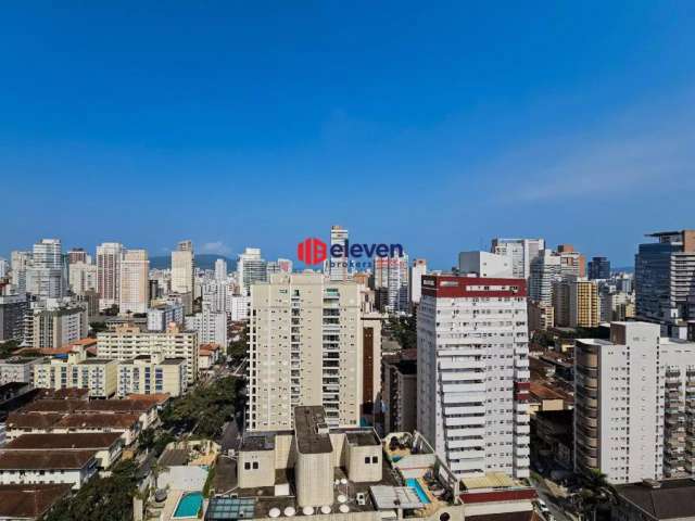 Exclusivo Apartamento de Alto Padrão, finamente decorado, com Terraço Gourmet no Gonzaga - Luxo e Sofisticação.