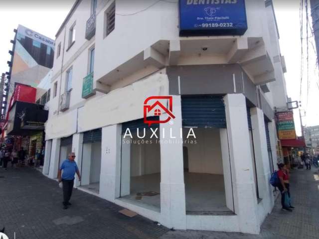 Esquina Comercial no Centro de Sorocaba com 170 m² de área total.