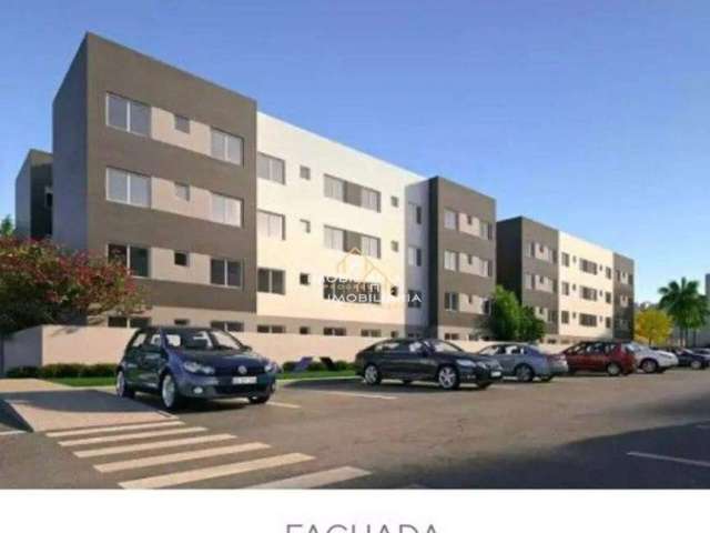 Apartamento com 2 dormitórios à venda, 40 m² por R$ 200.000,00 - Jardim Itaqui - Campo Largo/PR