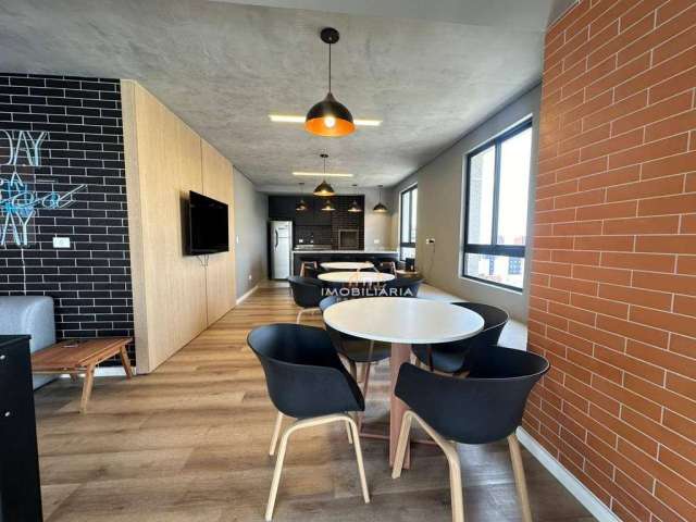 Apartamento com 1 dormitório para alugar, 26 m² por R$ 2.770/mês - Rebouças - Curitiba/PR