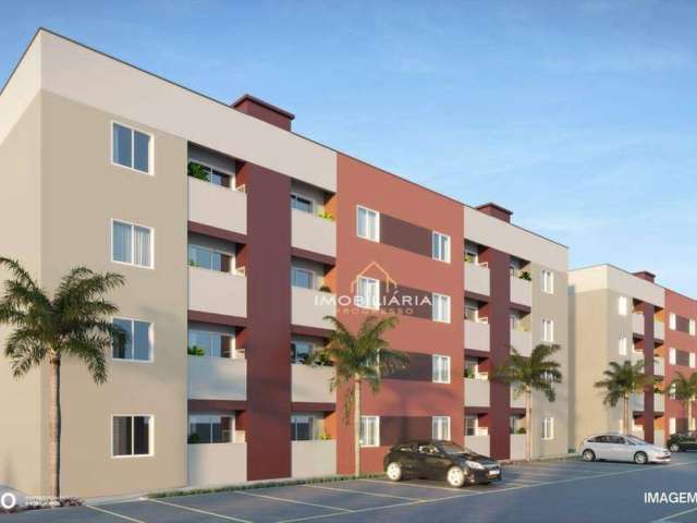 Apartamento com 2 dormitórios à venda, 43 m² por R$ 210.000 - Costeira - Araucária/PR