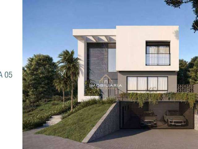 Casa com 4 dormitórios à venda, 401 m² por R$ 4.980.000,00 - Santa Felicidade - Curitiba/PR