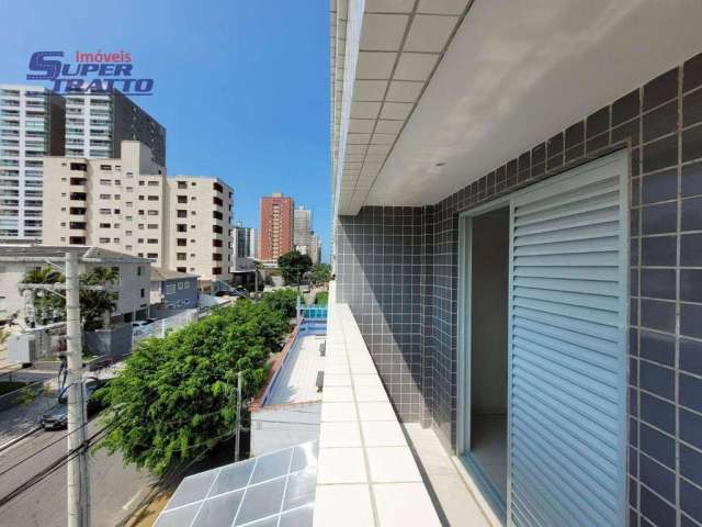 Apartamento com 1 dormitório à venda, 43 m² por R$ 330.000,00 - Canto do Forte - Praia Grande/SP