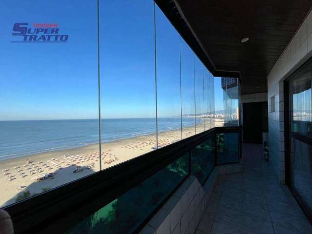 Apartamento com 3 dormitórios à venda, 170 m² por R$ 1.500.000,00 - Canto do Forte - Praia Grande/SP