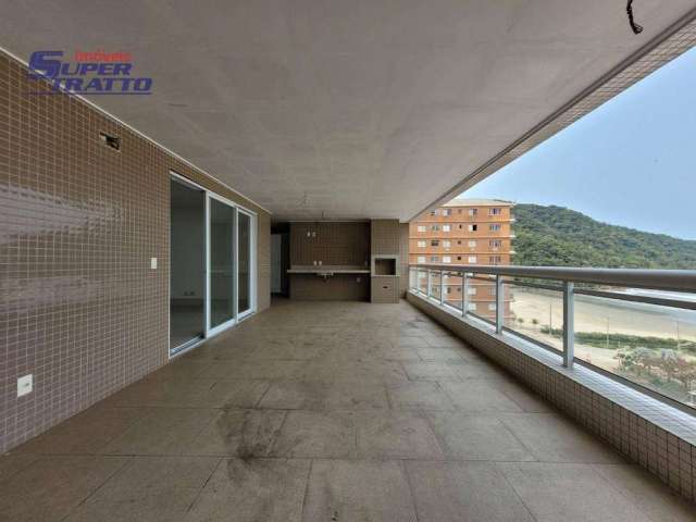 Apartamento com 4 dormitórios à venda, 250 m² por R$ 3.500.000,00 - Canto do Forte - Praia Grande/SP