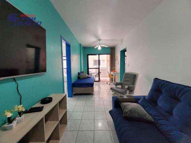 Apartamento com 1 dormitório à venda, 55 m² por R$ 350.000,00 - Canto do Forte - Praia Grande/SP