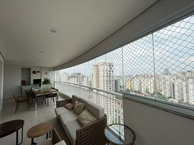 Apartamento com 3 suítes e varanda gourmet à venda na Vila Romana - São Paulo/SP