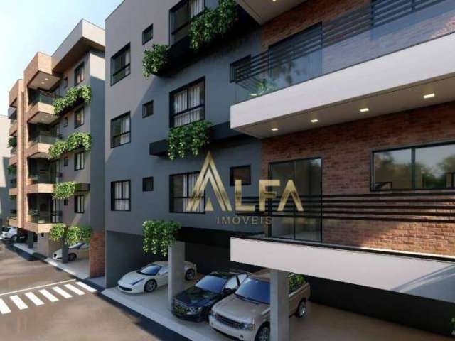 Apartamento com 2 dormitórios à venda, 72 m² por R$ 703.402,00 - Praia de Armação - Penha/SC