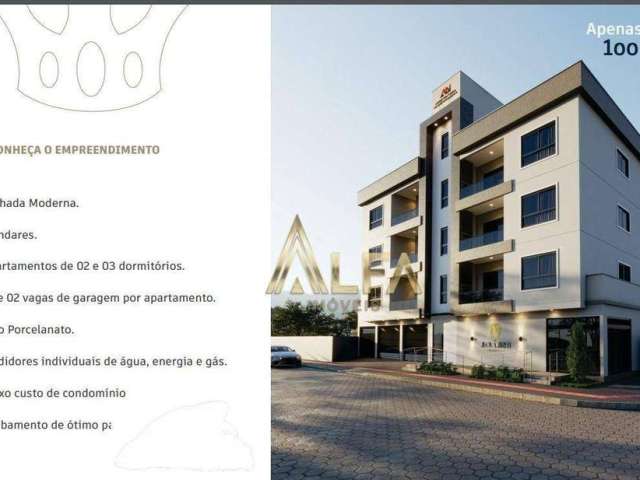 Apartamento a 100m do mar no gravatá em navegantes