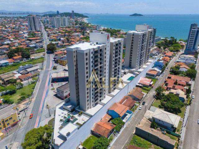 Apartamento VISTA MAR com 1 Suíte + 1 dormitório à venda, 71 m² por R$ 999.900 - Praia de Armação - Penha/SC