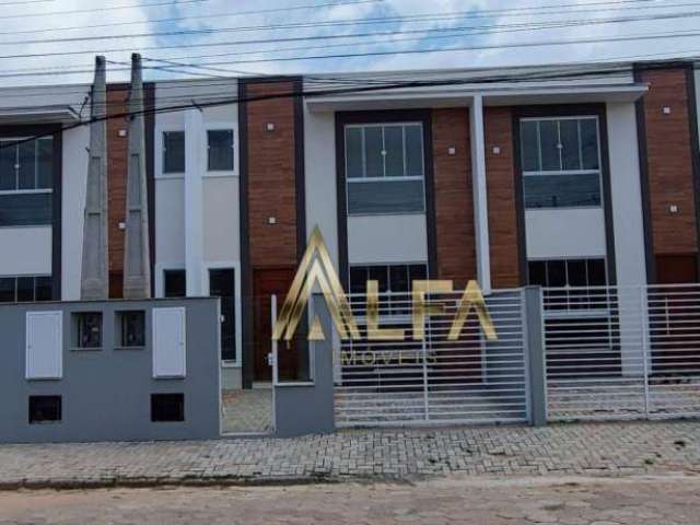 Sobrado com 3 dormitórios sendo 1 suíte  à venda, 100 m² por R$ 629.000 - Meia Praia - Navegantes/SC