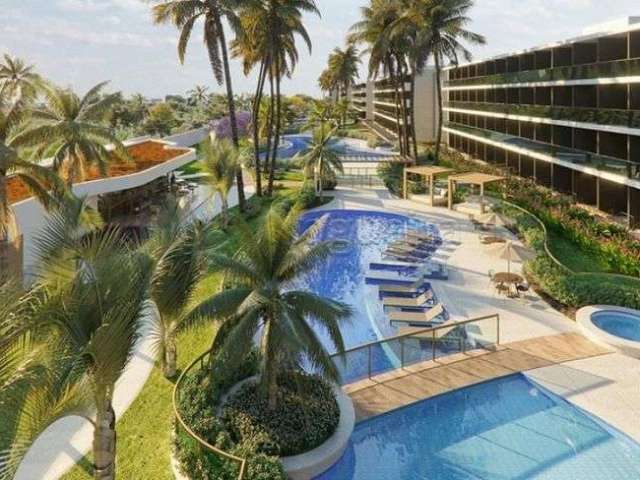 Excelente apartamento de repasse, studio em construção na praia do Cupe