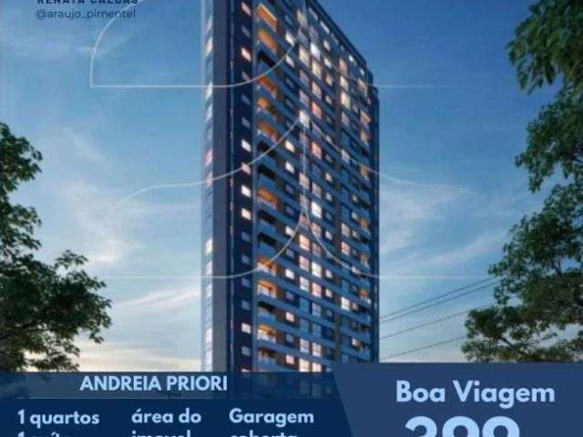 Apartamento para venda com 1 quarto em Boa Viagem - Recife - PE