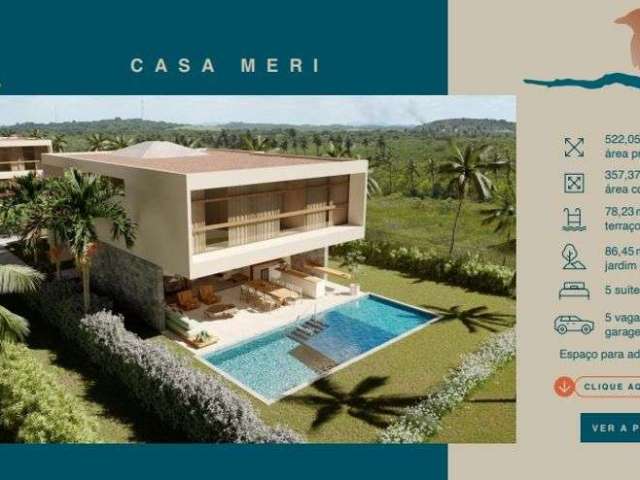 Casa Duplex 5 quartos 5 suites 5 vagas Tamandaré Carneiros PE