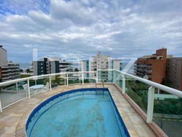 Cobertura à venda e locação anual, com 4 quartos, vista para o mar, 281m2, na riviera de são lourenço – bertioga-sp