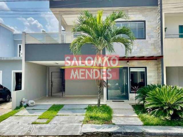 Vendo excelente casa em dois pavimentos, 4 suítes e 2V, Cond. Jardim Espanha.