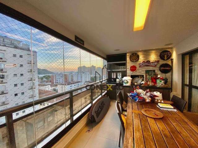 Apartamento à venda, 111 m² por R$ 1.380.000,00 - Ponta da Praia - Santos/SP