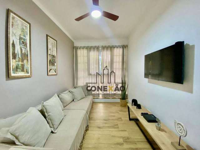 Apartamento à venda, 90 m² por R$ 420.000,01 - Gonzaga - Santos/SP