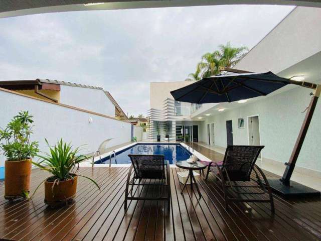 Casa com 6 dormitórios à venda, 400 m² por R$ 6.500.000 - Riviera Módulo 20 - Bertioga/SP