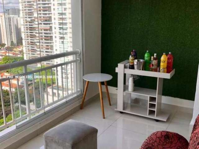 Apartamento para Venda em São Paulo, Cidade Monções, 1 dormitório, 1 suíte, 2 banheiros, 2 vagas