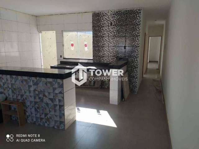 Casa com 2 quartos à venda na Rua Sampaio, 200, Laranjeiras, Uberlândia, 70 m2 por R$ 279.000