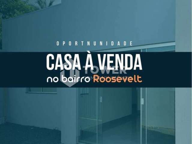 Casa com 3 quartos à venda na Rua Luiz Visibelli, 500, Presidente Roosevelt, Uberlândia, 90 m2 por R$ 360.000