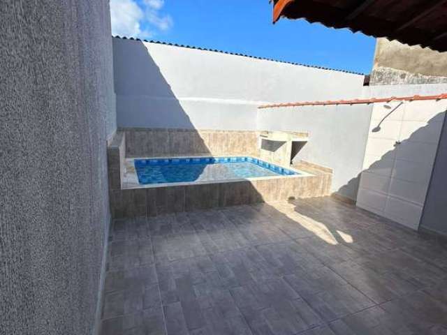 Casa 2 dormitórios  piscina  saque fgts jardim praia grande monguaga