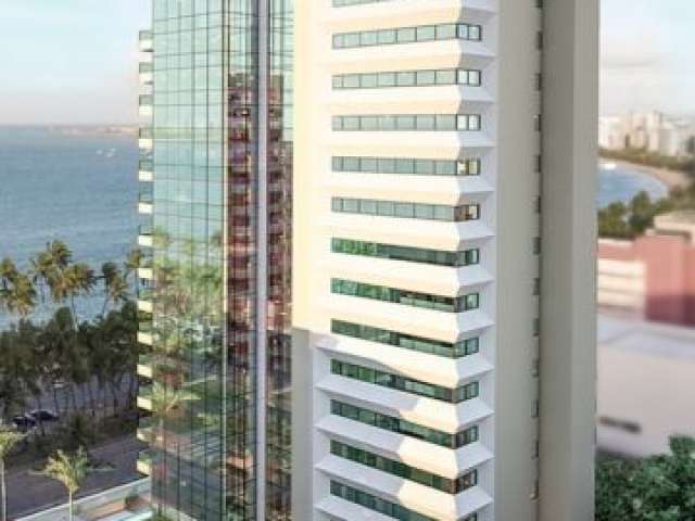 Apartamento a beira mar da Ponta Verde, com 4 quartos