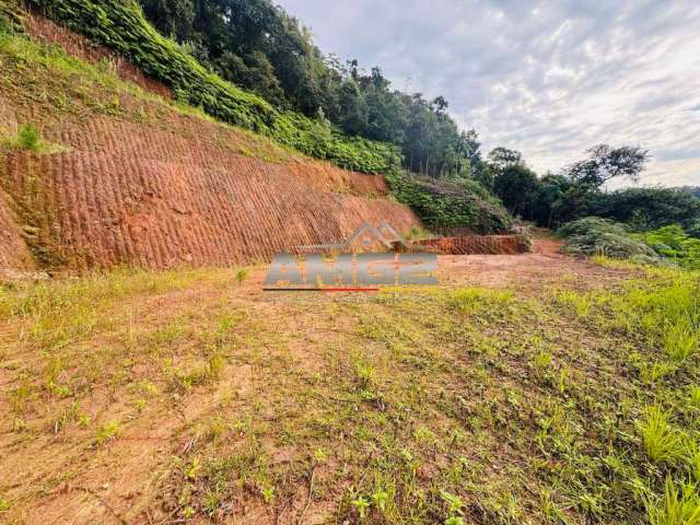 Terreno com 1.210m² escriturado no Paquetá em Brusque SC. Aceita permuta de veículo!