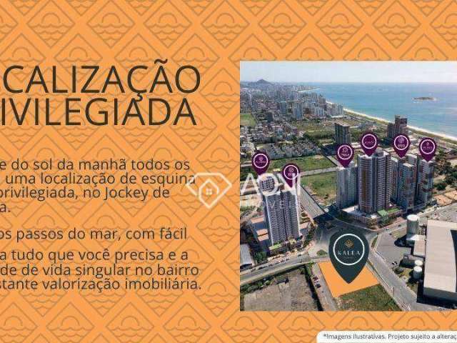 Apartamento com 3 dormitórios à venda, 78 m² por R$ 852.453,00 - Jockey de Itaparica - Vila Velha/ES