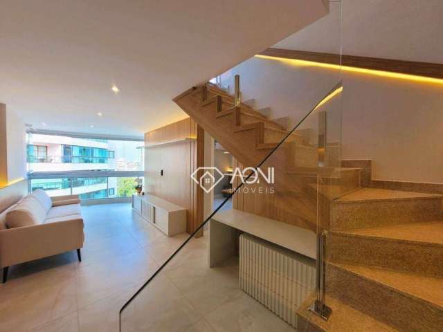 Cobertura duplex 3 dormitórios à venda, 190 m² por R$ 1.695.000,00 - Castanheiras/Praia da Costa - Vila Velha/ES