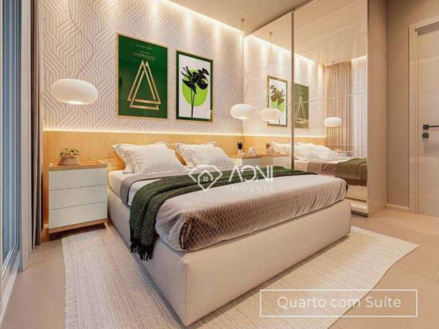 Lançamento em Jardim Camburi: 2 quartos com suíte e lazer.