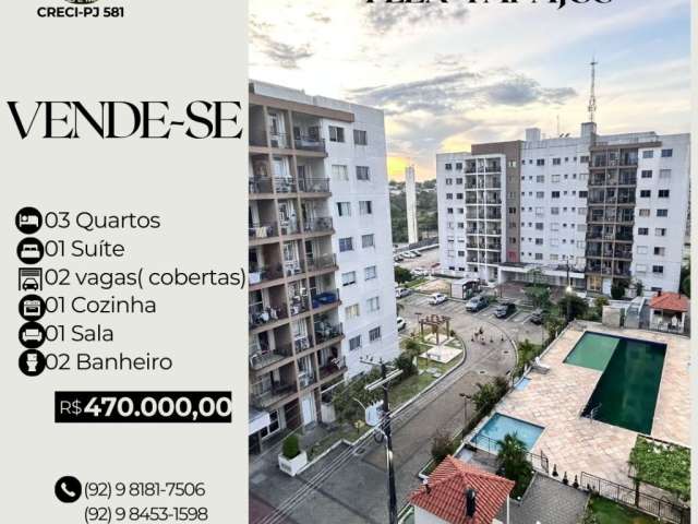 Condomínio fléx tapajós, 86m² manaus -am