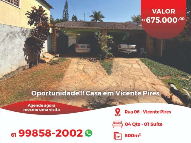 Oportunidade!!! Casa em Vicente Pires