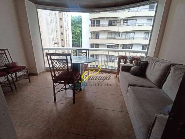 Flat com 2 dormitórios à venda, 78 m² por R$ 470.000 - Praia das Pitangueiras - Guarujá/SP